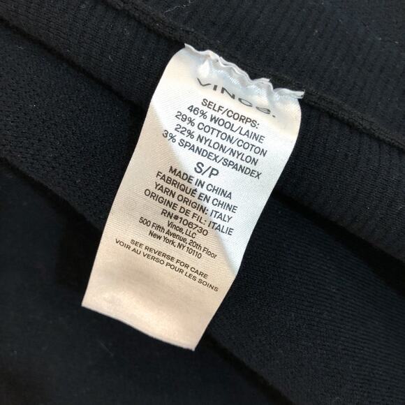 Vince Colorblock Multi-Stitch Sleeveless Wool Sweater Dress - Picture 8 of 14